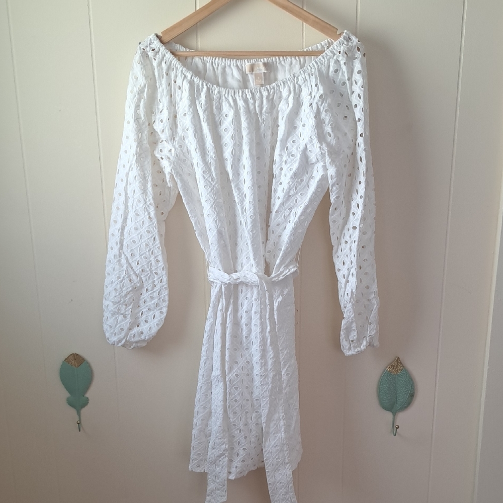 MICHAEL Michael Kors White Mini Dress